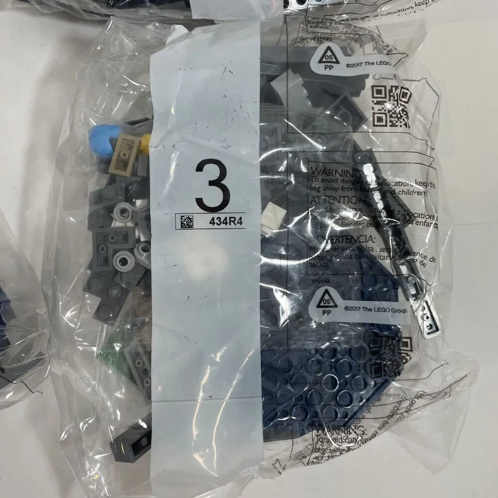 LEGO NINJAGO 71813 Wolf Mask Shadow Dojo Open Box All Bags Factory Sealed